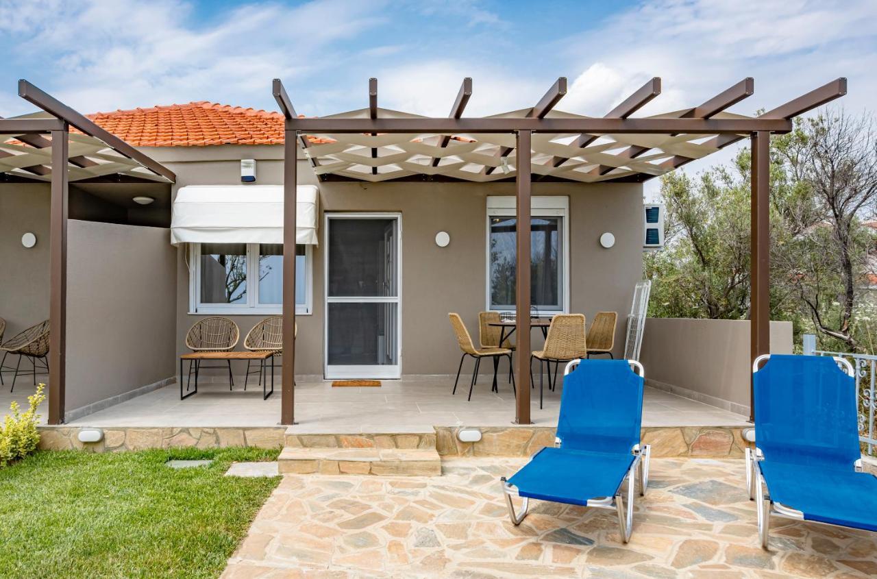 Azzurro Seafront Houses Nea Kallikrateia Dış mekan fotoğraf